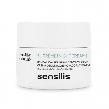 SENSILIS Supreme Naprawczy i odmładzający żel-krem na noc 50 ml