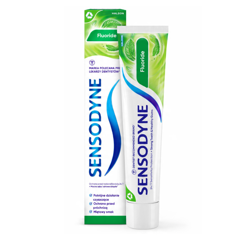Sensodyne Fluoride pasta do zębów z fluorem, 75 ml