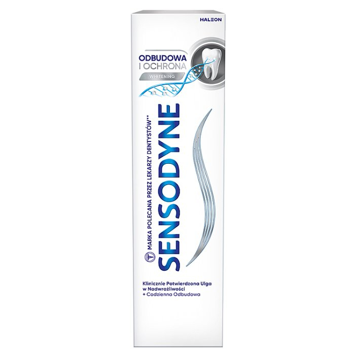Sensodyne Odbudowa i Ochrona whitening pasta do zębów, 75 ml
