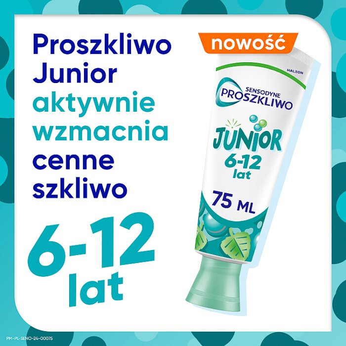 Sensodyne ProSzkliwo Junior pasta do zębów dla dzieci (6-12 lat), 75ml