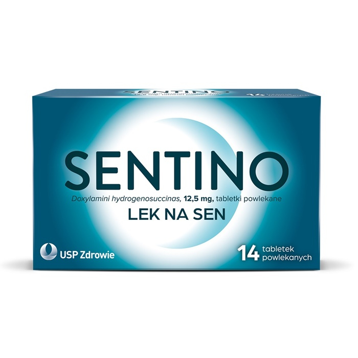 Sentino 12,5 mg lek na sen tabletki powlekane, 14 szt.