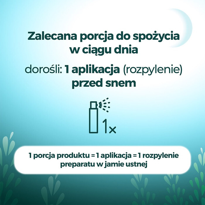 Sentino Natura spray z melatoniną poprawiający jakość snu, 25 ml