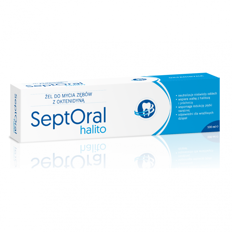 SeptOral Halito Żel do mycia zębów z oktenidyną, 100 ml