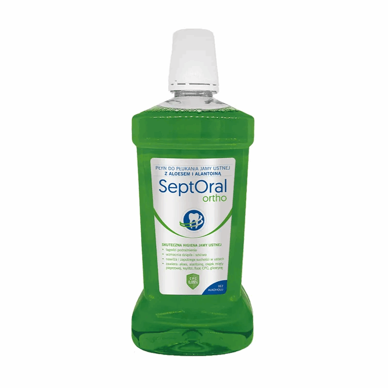 SeptOral Ortho Płyn do płukania jamy ustnej, 500 ml
