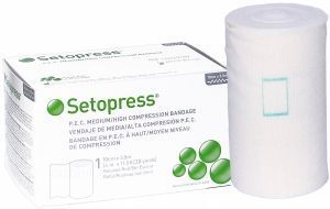 SETOPRESS Opaska kompresyjna, uciskowa 3,5m x 10cm 1 szt.
