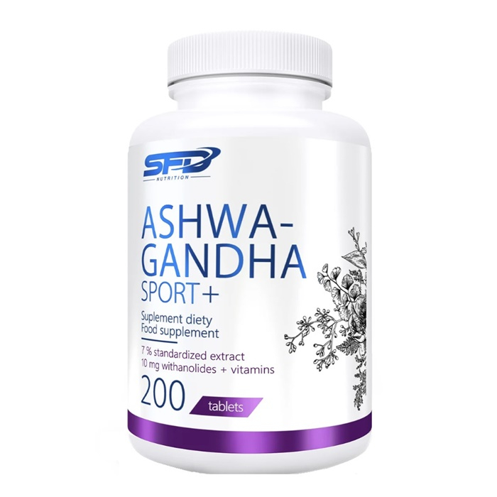 SFD Ashwagandha Sport+ tabletki, 200 szt.