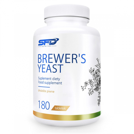 SFD Brewer's Yeast drożdże piwne w tabletkach, 180 szt.