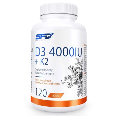 SFD D3 4000 IU + K2 120 tabletek