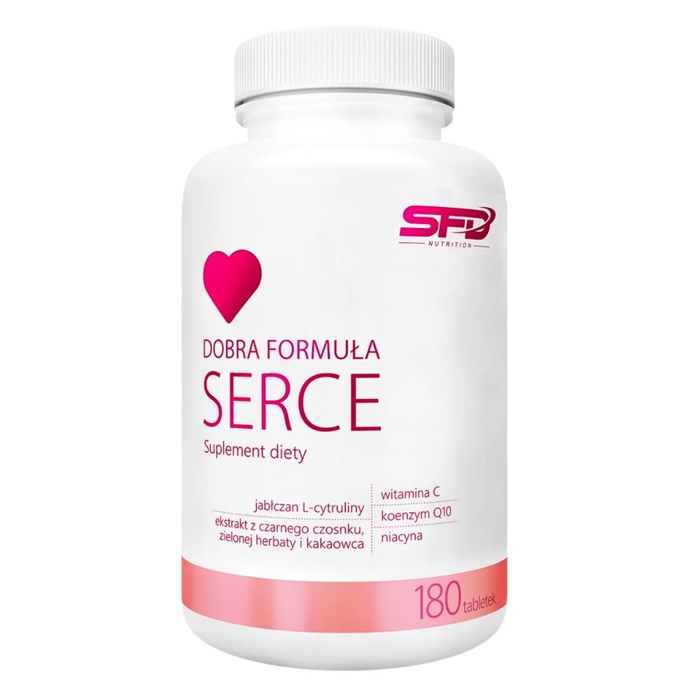 SFD Dobra Formuła Serce suplement diety tabletki, 180 szt.