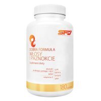 SFD Dobra Formuła Włosy i Paznokcie tabletki, 180 szt.