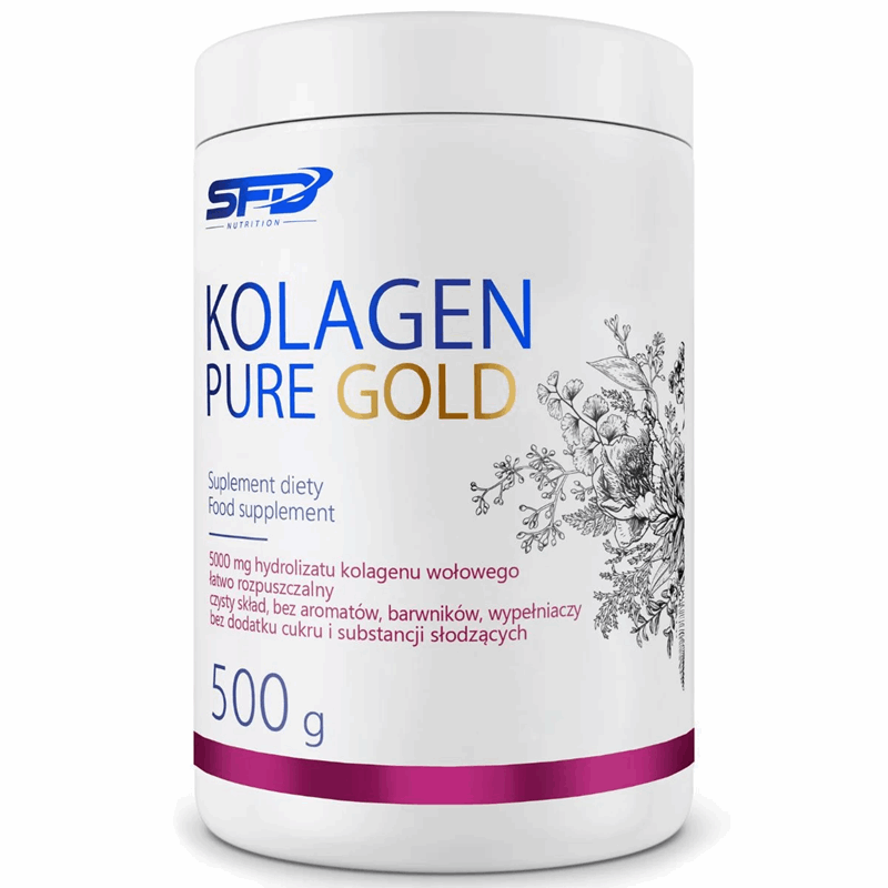 SFD Kolagen Pure Gold proszek, 500 g
