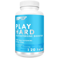SFD Play Hard Testosterone Booster tabletki, 120 szt.