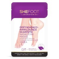 SheFoot Odżywiająco-nawilżające skarpetki nasączone maską, 1 para