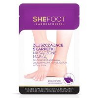 SheFoot Złuszczające skarpetki nasączone maską, 1 para
