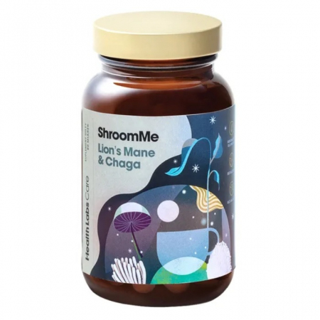 ShroomMe Men Lion’s Mane & Chaga proszek, 90 miarek