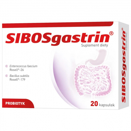 Sibosgastrin kapsułki, 20 szt.