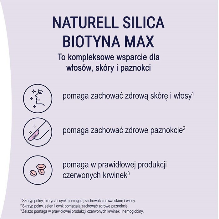 Silica Biotyna Max tabletki, 60 szt.