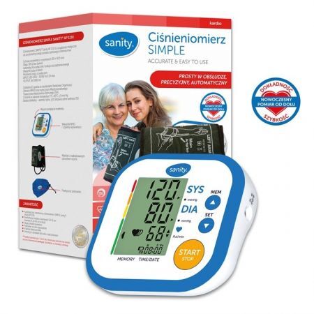 SIMPLE Sanity Ciśnieniomierz elektroniczny 1 szt.
