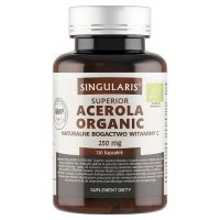 SINGULARIS Acerola organic 250 mg 120 kapsułek