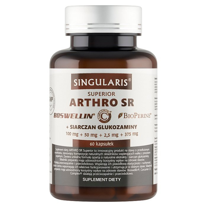 SINGULARIS Arthro SR superior 60 kapsułek o przedłużonym uwalnianiu