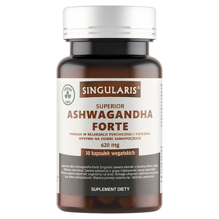 SINGULARIS Ashwagandha Forte 30 kapsułek