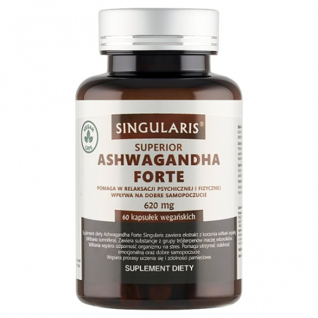 SINGULARIS Ashwagandha Forte 60 kapsułek
