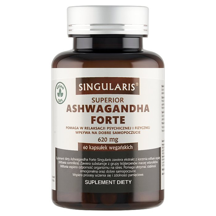 SINGULARIS Ashwagandha Forte 60 kapsułek