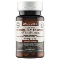 SINGULARIS Curcumin C3 Complex + Bioperine 30 kapsułek