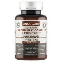SINGULARIS Curcumin C3 Complex + Bioperine 70 kapsułek