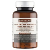 SINGULARIS Cytrynian magnezu + B6 120 tabletek powlekanych