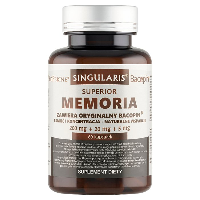 SINGULARIS Memoria 60 kapsułek