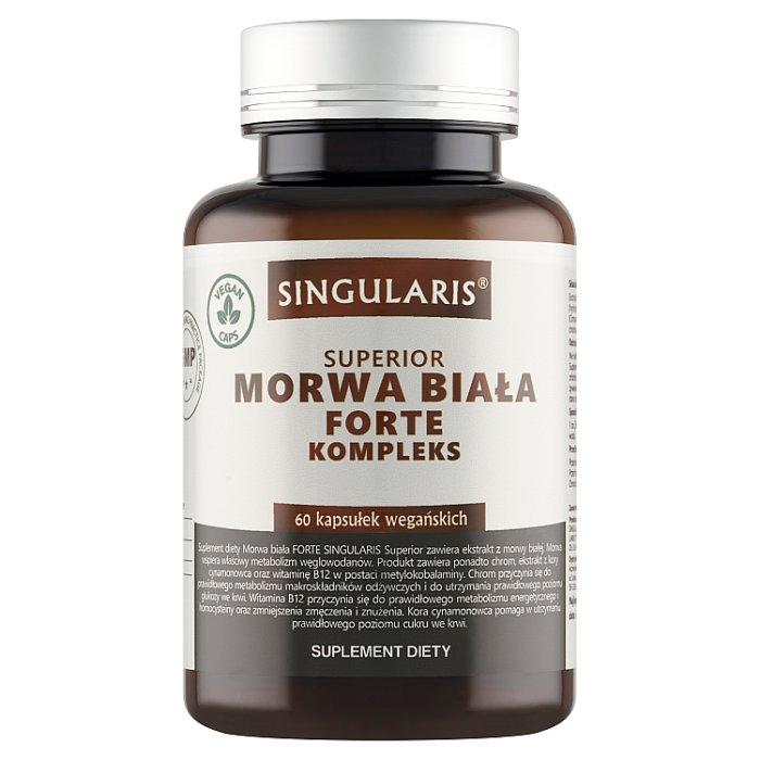 SINGULARIS Morwa biała forte kompleks 60 kapsułek