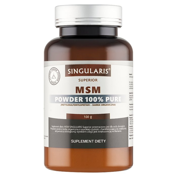 Singularis MSM Powder 100% Pure proszek 100 g