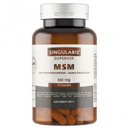 SINGULARIS MSM superior 120 kapsułek
