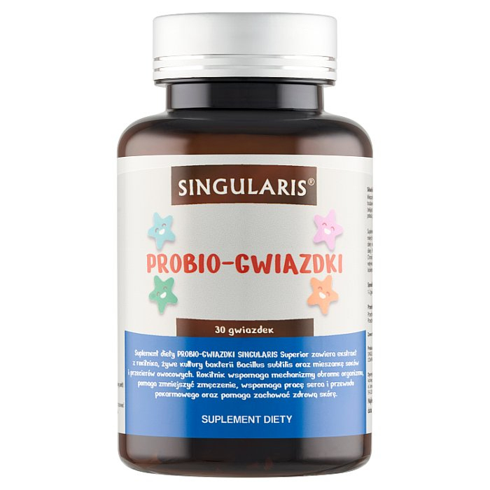 Singularis Probio-Gwiazdki probiotyk z ekstraktem z rokitnika, 30 szt.