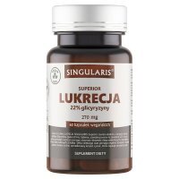 Singularis Superior Lukrecja 22% glicyryzyny kapsułki, 60 szt.