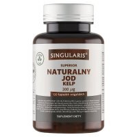 Singularis Superior Naturalny Jod Kelp kapsułki 200 mcg, 120 szt.