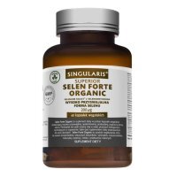 Singularis Superior Selen Forte Organic 200 mcg kapsułki, 60 szt.
