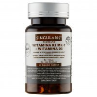 Singularis Superior Witamina K2 MK-7 kapsułki miękkie, 60 szt.