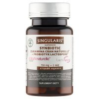 SINGULARIS SYNBIOTIC ŻURAWINA CRAN NATURELLE + PROBIOTYK LACTOSPORE SUPERIOR 30 kapsułek