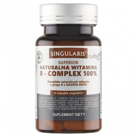 SINGULARIS Witamina B-Complex naturalna 30 kapsułek