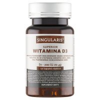 SINGULARIS Witamina D3 2000 j.m 120 kapsułek