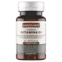 SINGULARIS Witamina D3 2000 j.m 60 kapsułek miękkich
