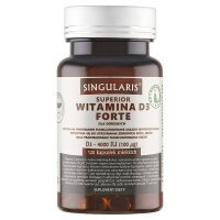 SINGULARIS Witamina D3 Forte 4000 j.m 120 kapsułek