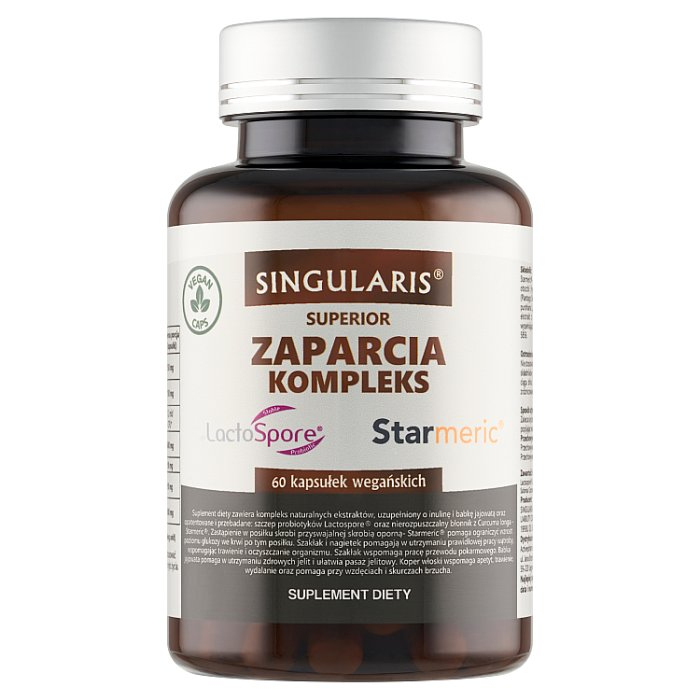 SINGULARIS Zaparcia kompleks 60 kapsułek