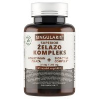SINGULARIS Żelazo Kompleks Superior 90 kapsułek