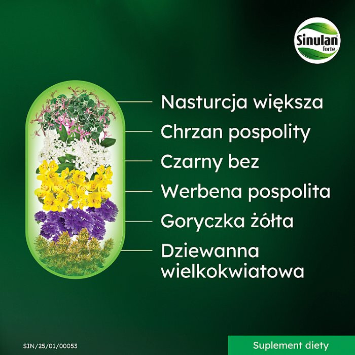 Sinulan Duo Forte 30 tabletek / Zdrowe zatoki