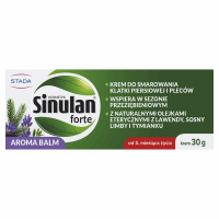 Sinulan Forte Aroma Balm Krem do smarowania klatki piersiowej i pleców, 30 g