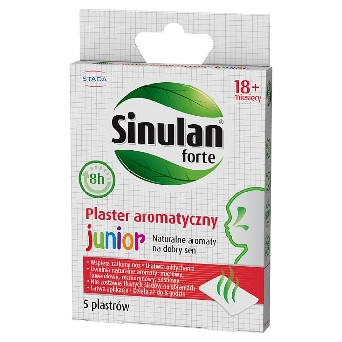 Sinulan Forte Junior plastry aromatyczne 5 szt.