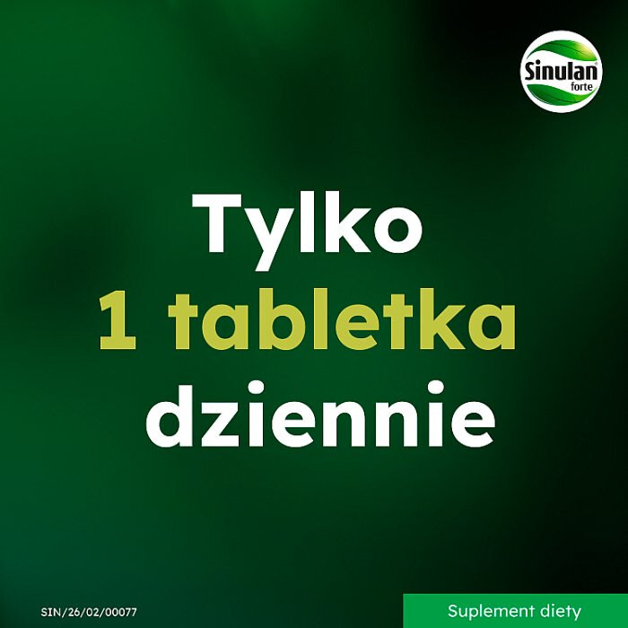 Sinulan Forte tabletki, 30 szt.